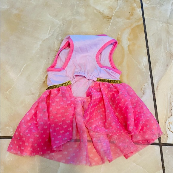 Pet dog pink dress - Picture 2 of 2